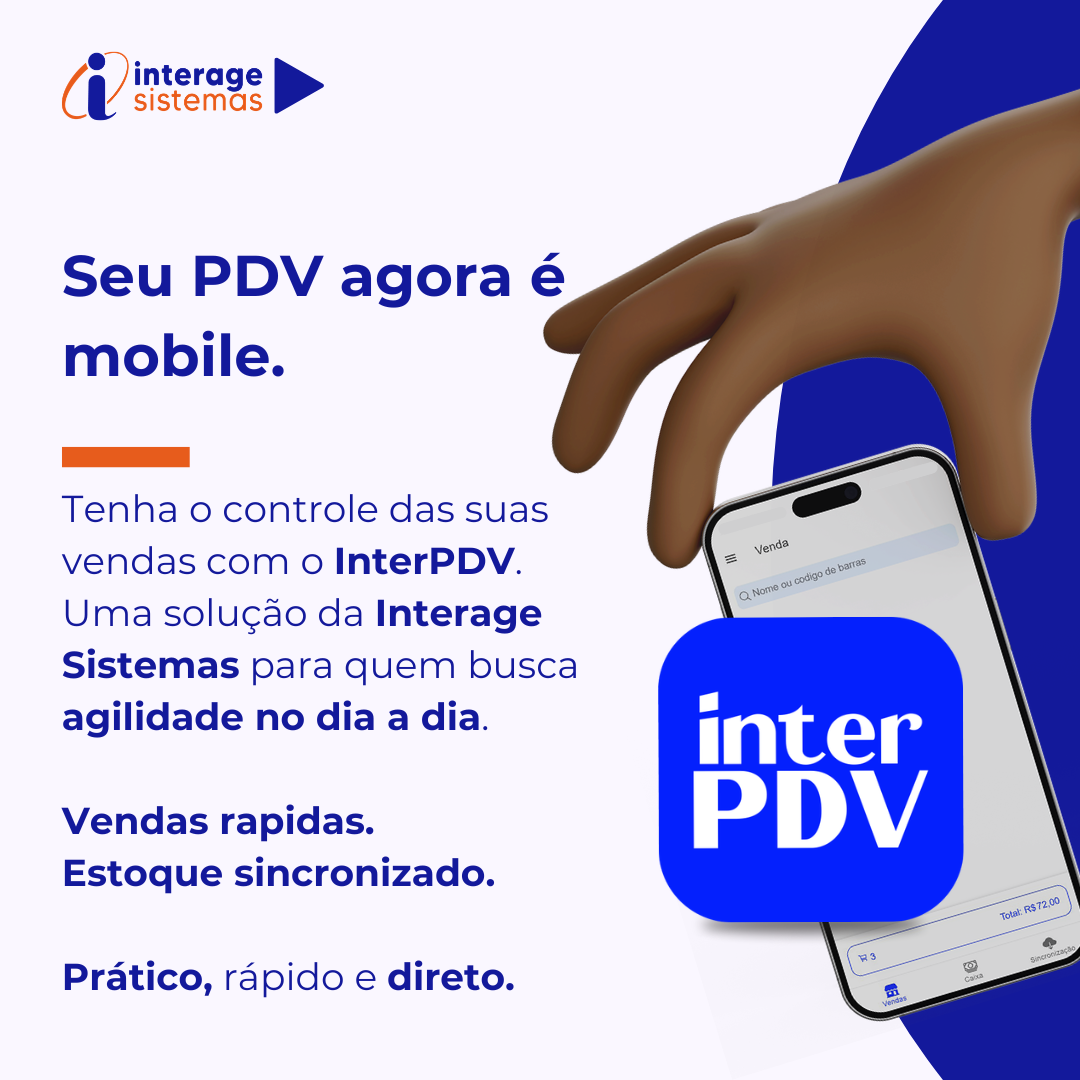 interpdv na mão
